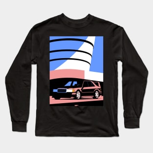 Merc 190E Evo II (Synthwave) Long Sleeve T-Shirt